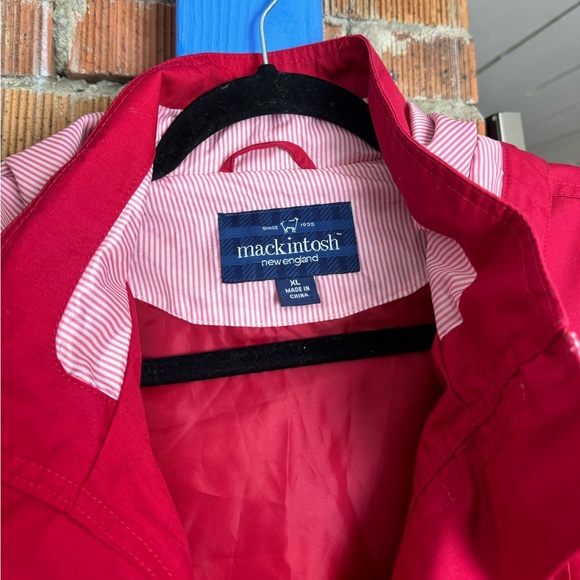 Mackintosh Red Hooded Lined Jacket - Picture 3 of 7